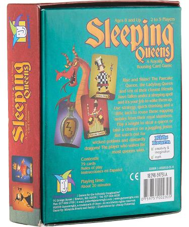 Sleeping Queens Card Game - 79 Cards - Fun and Exciting Family Game - Buy Online on GoSupps.com