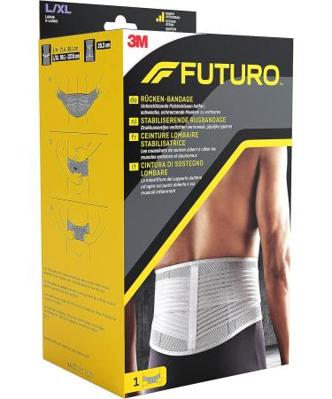 FUTURO Back Brace L/XL - Effective Support for Weak Sore Muscles | International Shipping Available - Buy Online on GoSupps.com