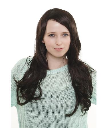 WIG ME UP - 3406-4 Wig dark brown long and wildly wavy