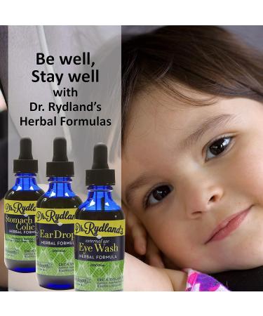 Dr. Rydland's Herbal Eye Wash | Relieves Pink Eye Irritation | External Use Only | 2oz Bottle - Buy Online on GoSupps.com