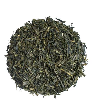 Moya th vert organique Sencha n 21 | 100 g | Th du Japon | Convient aux v g taliens et aux v g tariens | Emball dans un sac refermable 100g Sencha