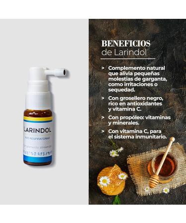  Laboratorios Mahen LARINDOL 20 ml - Buy Online on GoSupps.com
