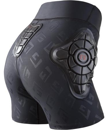 G-Form Women's Pro-X XL Padded Compression Pants - Black Logo | Premium Sports Gear for Enhanced Performance - Buy Online on GoSupps.com