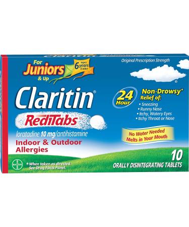 Claritin Non-Drowsy RediTabs Allergy Relief - 24hr Tablets - Buy Online on GoSupps.com
