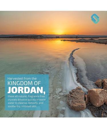 NUMEIRA Premium Dead Sea Bath Salt - 21 Minerals - Unscented Natural Mineral Soak for Bath, Foot Scrubs and More - Buy Online on GoSupps.com