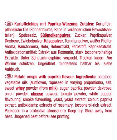 Buy Lorenz Snack World Crunchips Paprika 16 Pack (50g Each) - Best International Shipping Snacks Online - Buy Online on GoSupps.com