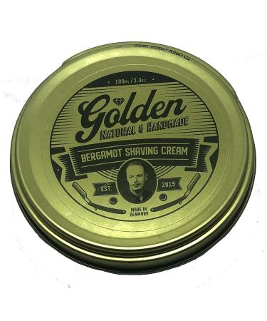 Golden Shave Bergamot Scent Shaving Cream 3.3Oz | Premium International Shipping - Buy Online on GoSupps.com