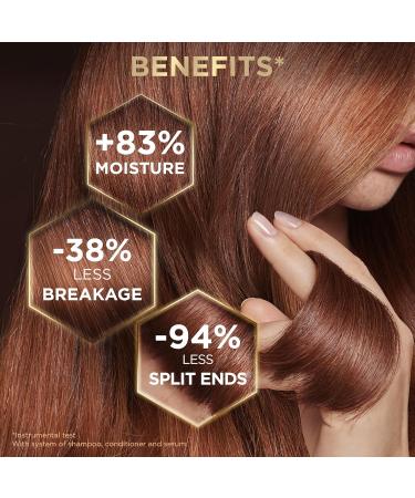 Garnier Whole Blends Heat Protectant Spray for Damaged Hair Sulfate Free Prevents Breakage & Whole Blends Honey Treasures Repairing Conditioner for Damaged and Dry Hair Repairs Split - Buy Online on GoSupps.com