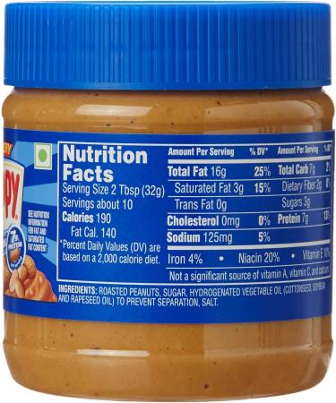  SKIPPY Skippy Crispy Peanut Butter - 340g - Buy Online on GoSupps.com