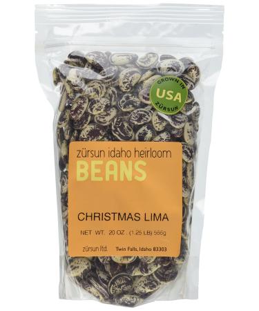 Heirloom Christmas Lima Beans Idaho Pack of 2 566 g 20 oz each
