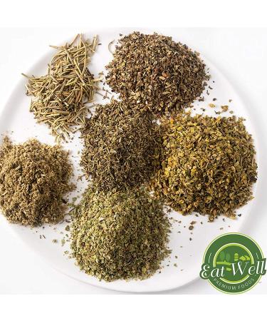 Eat Well Premium Foods Italian Seasoning 9 oz (255g) - Authentic Blend of Italian-Style Herbs & Spices - Salt-Free Mediterranean Spice Mix - Buy Online on GoSupps.com