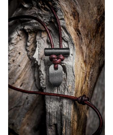 Wazoo Bushcraft Fire Starter Necklace - Handcrafted in USA, Black Ceramic - Buy Online on GoSupps.com