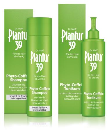 Plantur 39 Phyto Caffeine Shampoo Fine Hair 250 ml + Phyto Caffeine Tonic 200 ml
