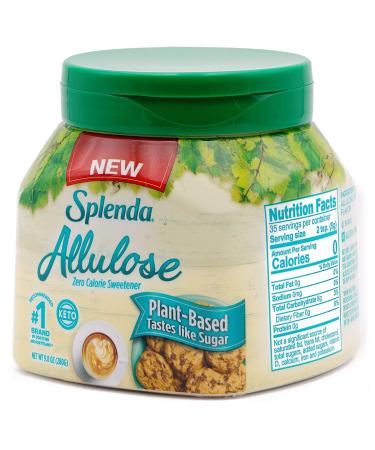 SPLENDA ALLULOSE Plant-Based Zero Calorie Sweetener 9.8 Ounce Jar for Baking & Beverages - Buy Online on GoSupps.com