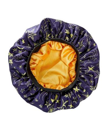 Red by Kiss Kids Reversible Satin Bonnet Sleep Cap for Boys and Girls - Star Design | Silk Night Sleep Cap | Multi Color - Buy Online on GoSupps.com