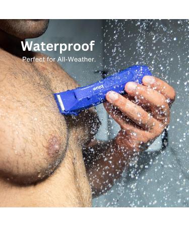 Manscape Blue Groin & Body Hair Trimmer - The Landscaper Electric Ball Trimmer Waterproof Replaceable Ceramic Blade 90 Min Shaving for Men - Buy Online on GoSupps.com