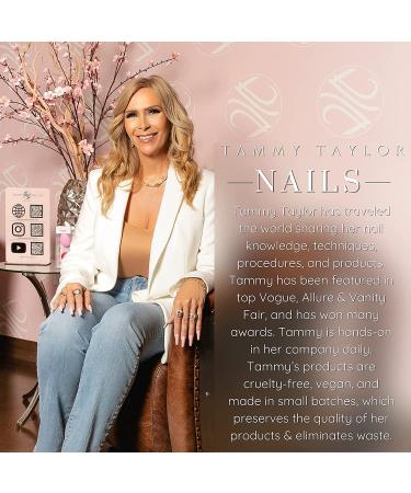 Tammy Taylor Peel 'N' Stick Finger Nail Files - 10 Pack Zebra 100 Grit Professional Acrylic Files - Buy Online on GoSupps.com