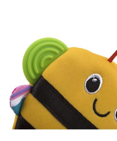 Nuby Happy Handimals Teething Mitten - Bee Design | Soothing Teether for Babies - Buy Online on GoSupps.com