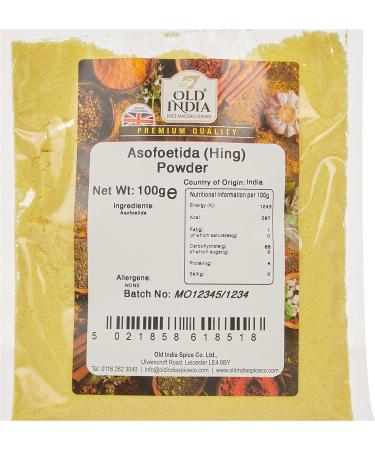 Old India Asafoetida (Hing) Powder 100g - Authentic Indian Spice - Buy Online on GoSupps.com