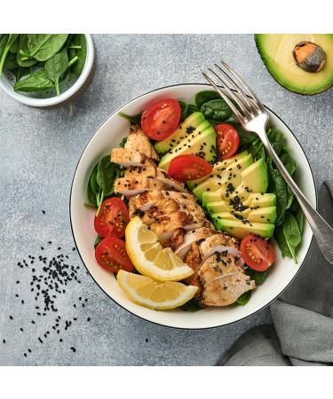 Yupik Organic Black Sesame Seeds 1 kg Gluten-Free Non-GMO Kosher Vegan Natural Raw Seeds Unsalted Plant-Based Protein Source of Fiber Iron & Calcium Ideal for Cooking Baking & Topping 1 kg (Pack of 1) - Buy Online on GoSupps.com