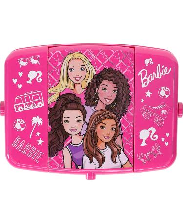 Barbie Beauty Vanity Set with Light-Up Mirror for Ages 3+ | Includes Lip Gloss, Eye Shadow, Nail Polish & Accessories | Ideal for Parties & Sleepovers - Buy Online on GoSupps.com