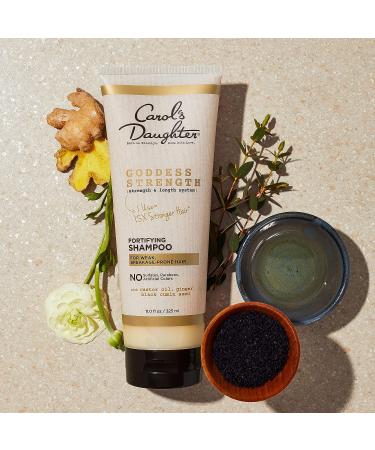 Carol's Daughter Goddess Strength Hair Care Gift Set - Shampoo, Conditioner, Leave In Conditioner & Treatment Oil with Castor Oil | Sulfate Free | 4 Products - Buy Online on GoSupps.com