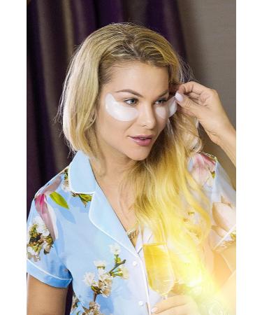 Fast Beauty Co. Eye Candy Smoothing Biocellulose Eye Patches - 5 Pairs with Argan & Hibiscus - Buy Online on GoSupps.com