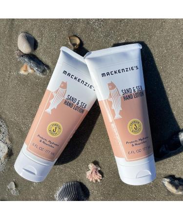 MACKENZIE S Sand & Sea Lotion 6 oz | Best Moisturizing Hand & Body Lotion | Perfect Gifts for Fishermen Men Women & Ocean Lovers | International Shipping Available - Buy Online on GoSupps.com