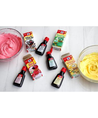 McCormick Black Food Color - 1 fl oz | Professional Grade Coloring Agent - Buy Online on GoSupps.com