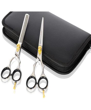 Hairdressing Cutting & Thinning Scissors Barber Shears Japanese Steel 6.5