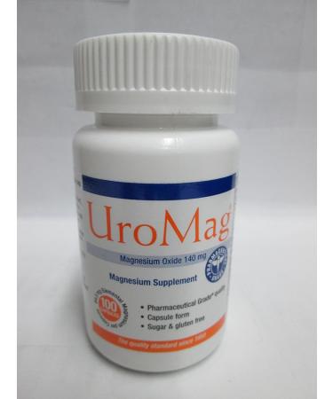 UroMag 140 Mg Magnesium Oxide Capsules - 100 Count - Buy Online on GoSupps.com
