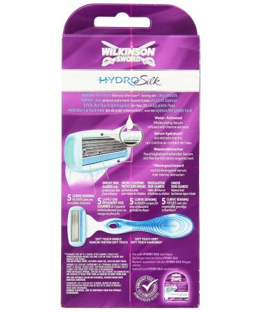 Buy Wilkinson Sword Hydro Silk Ladies Razor - 1 Blade & Holder - Purple | International Shipping Available - Buy Online on GoSupps.com