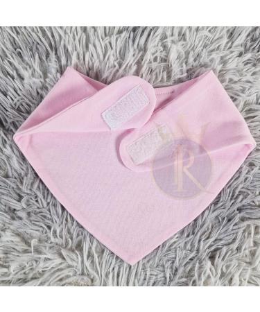 Royal Icon Baby Bandana Bibs - Stylish & Functional Dribble Bibs for Newborns 0-6 Months - Soft & Absorbent Baby Bibs in Pink - Set of 3/6/12 Pieces - Buy Online on GoSupps.com