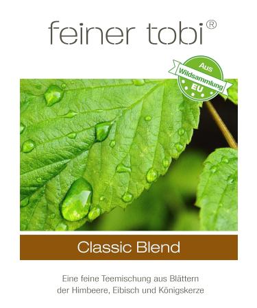 Fine Tobi Classic Blend Herbal Tea - Evenly Fine-Leafed Mullein Marshmallow & Raspberry Leaves - Premium International Shipping - Buy Online on GoSupps.com