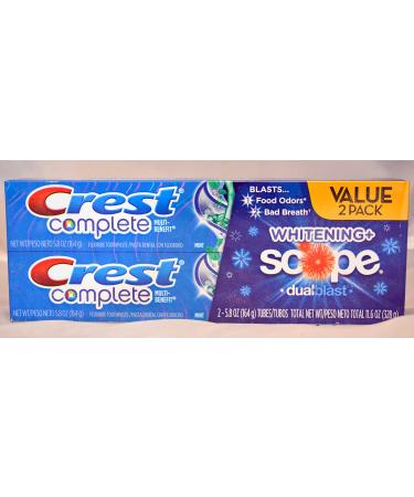 Crest Crest Set of 2 Complete Whitening Glasses 164g