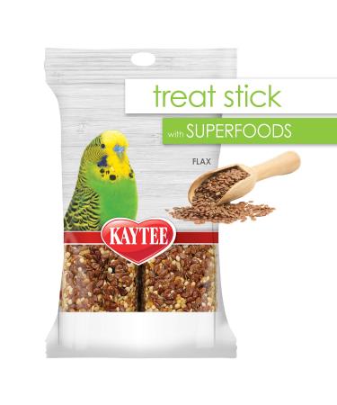 Kaytee Flax Avian Treat Stick with Superfood 5.5 Ounce (Pack of 1)