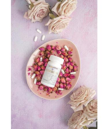Alldeynn Rosebiotic Multi-Strain Probiotic Supplements - 3 Billion CFU for Digestive Health & Intestinal Support - 30 Chewable Pastilles - Buy Online on GoSupps.com