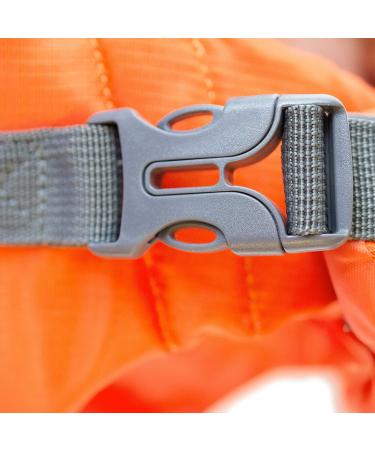 Kyjen Outward Hound Ripstop Life Jacket for Dogs - Adjustable Quick Release Design | Size L Orange - Ideal for Safe Water Adventures - Buy Online on GoSupps.com