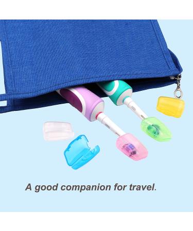 20 Pack Travel Toothbrush Head Covers - Portable Toothbrush Pod Caps for Home and Outdoor Protection - Buy Online on GoSupps.com