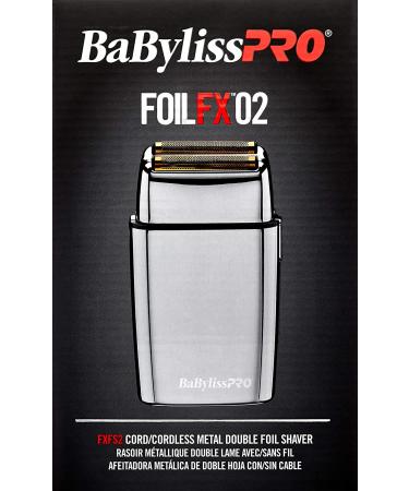 BabylissPRO FX Double Foil Shaver - Professional Grade Shaving Experience - Buy Online on GoSupps.com