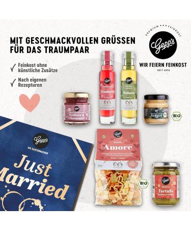 Gepps Just Married Wedding Gift Box - Gourmet Delicacies for Bridal Couples - Buy Online on GoSupps.com