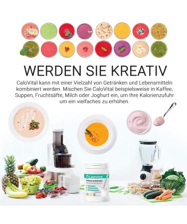 High-Calorie Weight Gain Shake | Calovital 500g | Protein & Carbohydrates | Vitamins | Premium German Quality - Buy Online on GoSupps.com