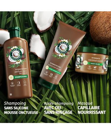 Herbal Essences Hydration Shampoo Coconut Scent 250ml Very Dry Hair Helps Nourish and Smooth For Soft Hair Naturally Derived Ingredients Silicone Free Vegan - Buy Online on GoSupps.com