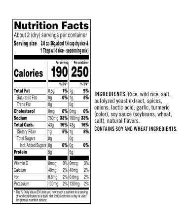 Rice-a-Roni Rustic Recipies Long Grain & Wild Rice Mix 4.2oz - Pack of 12 Boxes - Buy Online on GoSupps.com