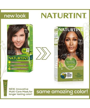 Naturtint Permanent Hair Color 4N Natural Chestnut - 5.6 fl oz | Ammonia-Free, Long-Lasting Color - Buy Online on GoSupps.com