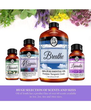 Rose Essential Oil - 8oz Bottle for Skin and Aromatherapy - Buy Online on GoSupps.com