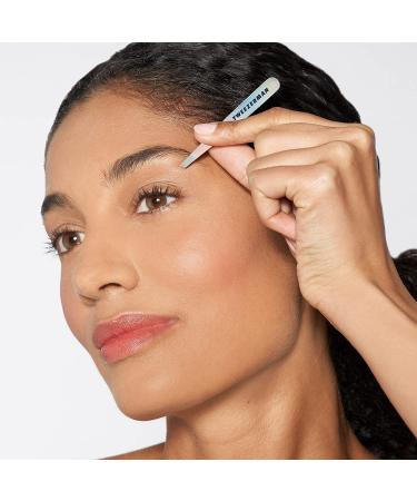 Tweezerman Winter Frost Mini Slant Tweezer with Case - Precision Hair Removal Tool - Buy Online on GoSupps.com