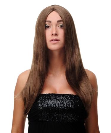 WIG ME UP - Women's Wig Brown Medium-Golden Brown Long Straight Middle Parting Approx. 60 cm SA-151-10