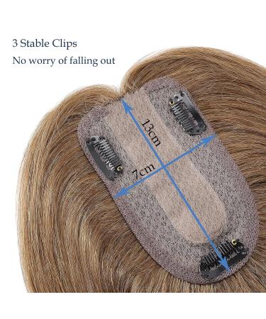 Shop Real Hair Clip-in Extensions & Toppers - 130% Density Light Brown 45cm | Best Quality Women's Hair Extensions - Buy Online on GoSupps.com