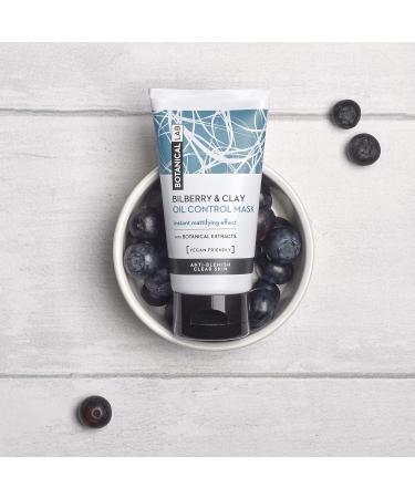 Botanical Lab Bilberry & Clay Oil Control Clay Mask 50ml with Niacinamide - Buy Online on GoSupps.com